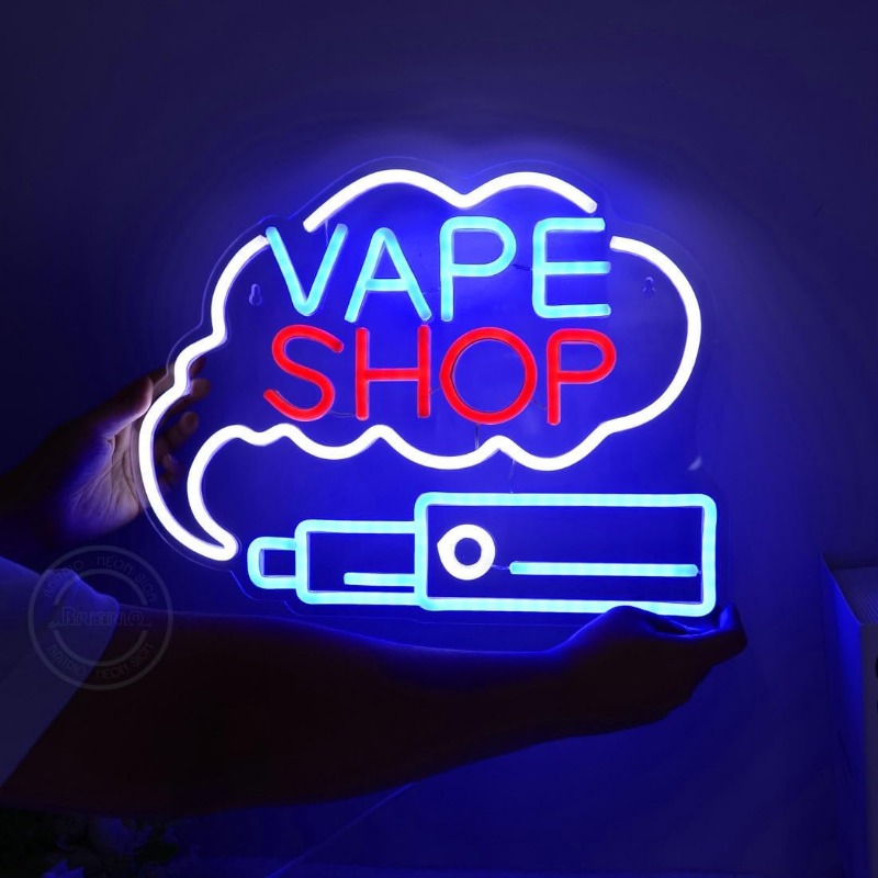 ไฟ LED แสดงควันร้านซิการ์ปากกา - Vaping Store บทวิจารณ์และราคา