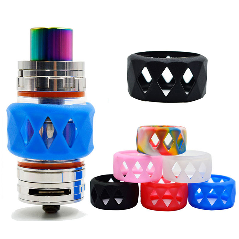 หลอดแก้วกันกระแทกปลอกหุ้มป้องก - Vape Ring บทวิจารณ์และราคา