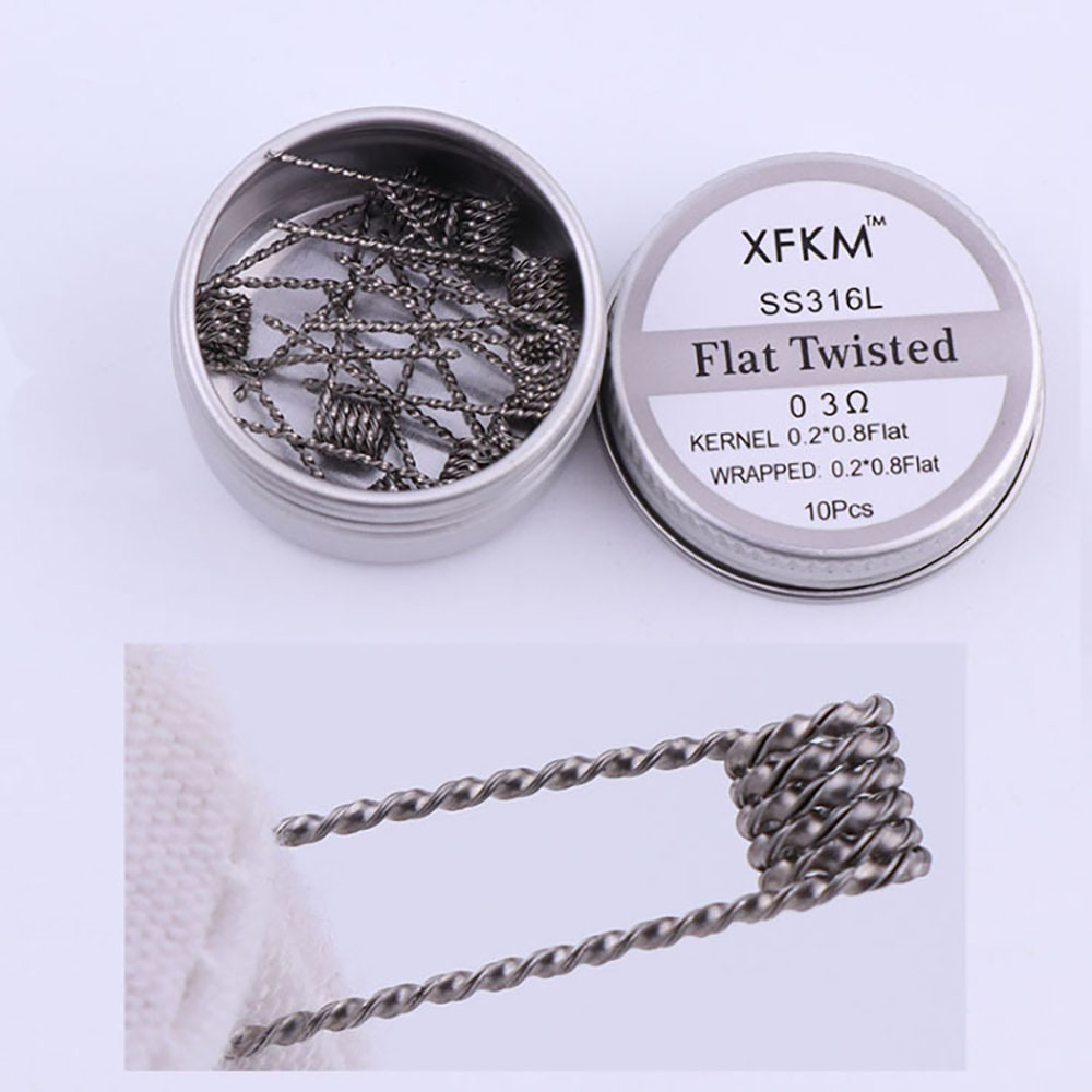 ขดลวด Alien clapton SS316L 10ช - Clapton Wire Pre Built บทวิจารณ์และราคา