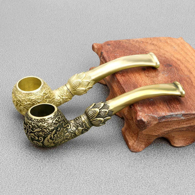 โบราณมือแกะสลักปลาคาร์พท่อทองเ - Vape Decoration บทวิจารณ์และราคา