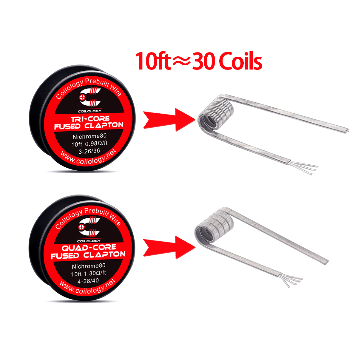 10ft ลวดที่สร้างไว้ล่วงหน้า Tr - Clapton Wire Pre Built บทวิจารณ์และราคา