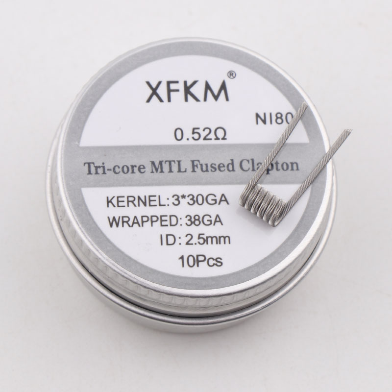 ใหม่ XFKM 10 ชิ้น/กล่อง NI80/A - Clapton Wire Pre Built บทวิจารณ์และราคา
