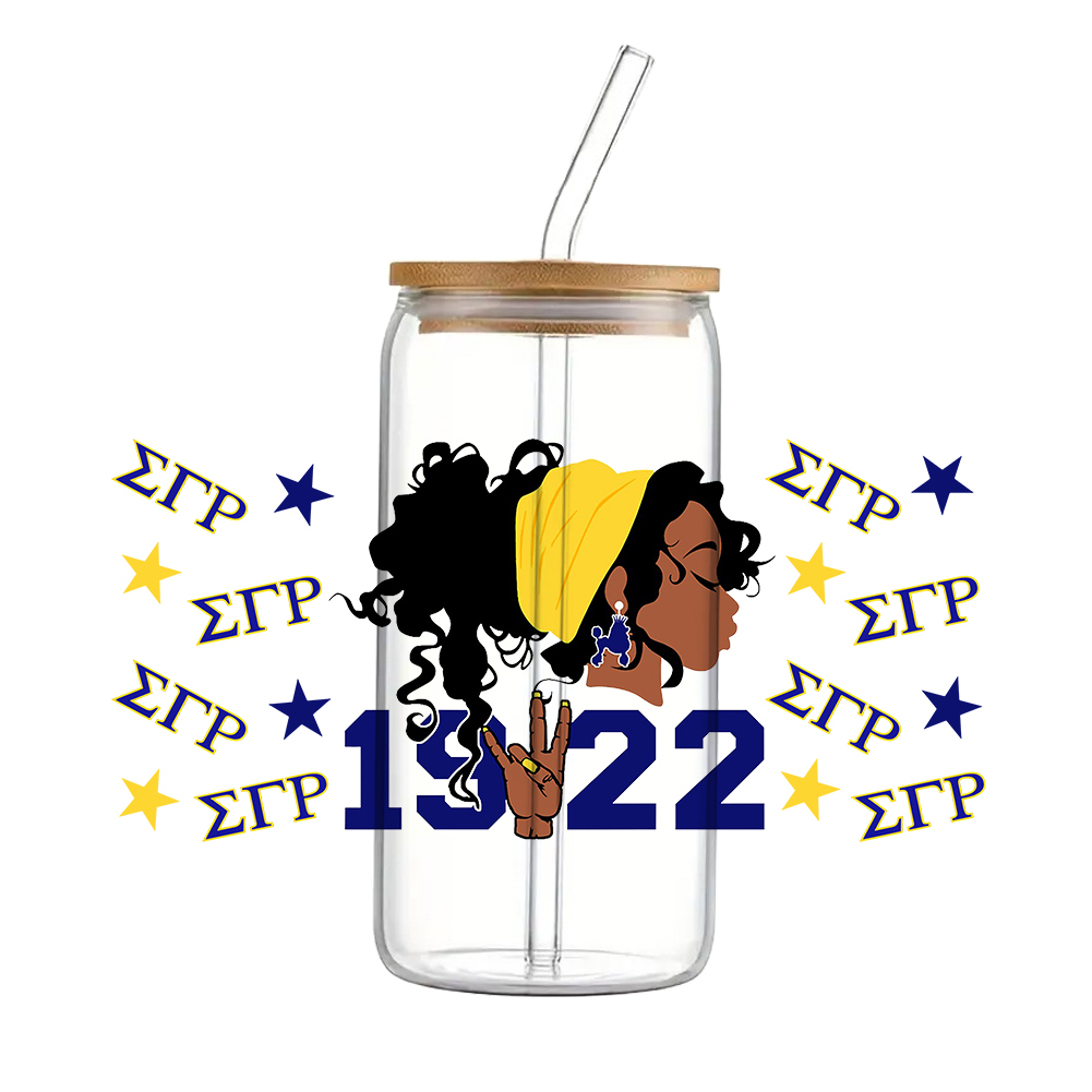 Sigma Gamma Rho Sorority Desig - Rdta Tank Glass บทวิจารณ์และราคา