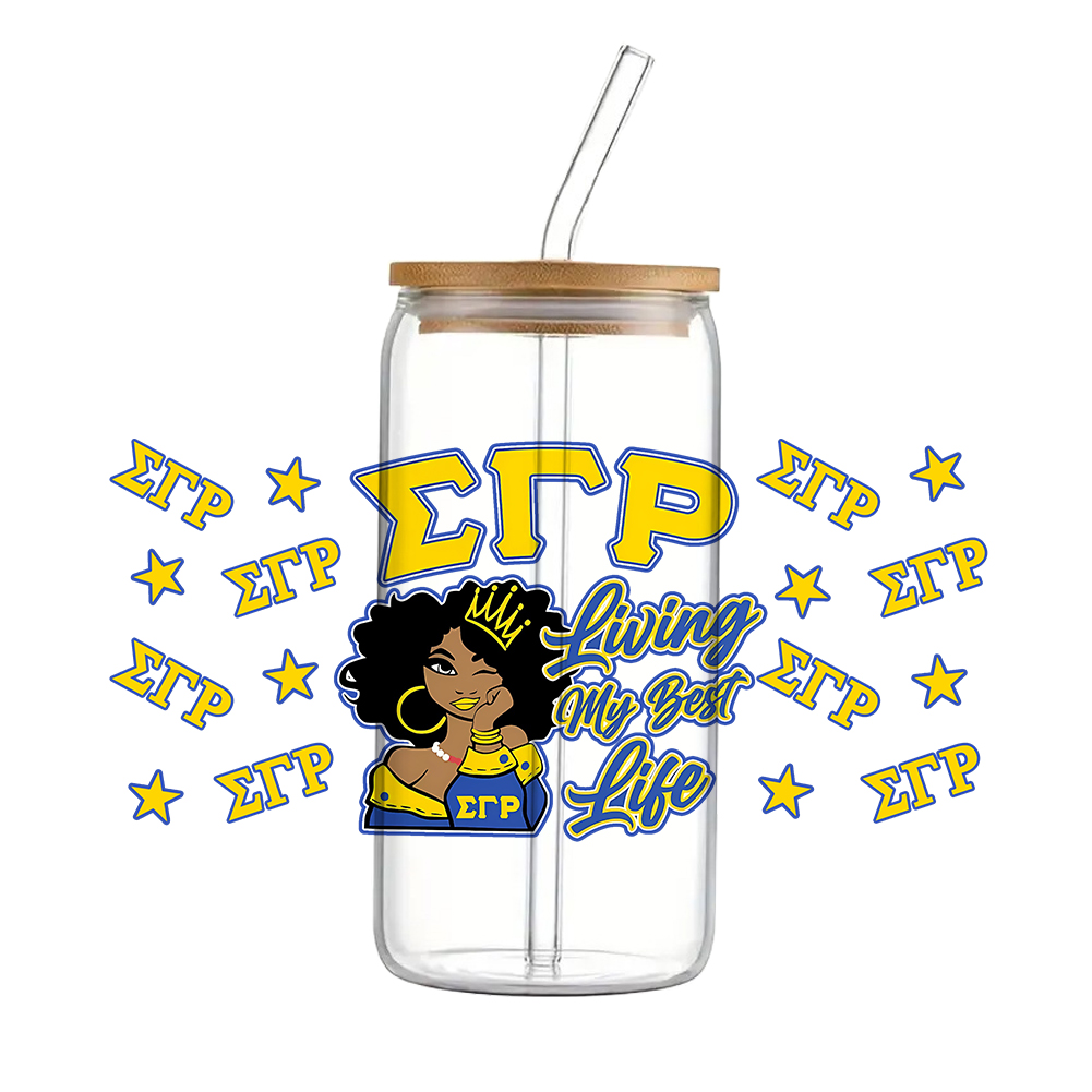 Sigma Gamma Rho Sorority Desig - Rdta Tank Glass บทวิจารณ์และราคา