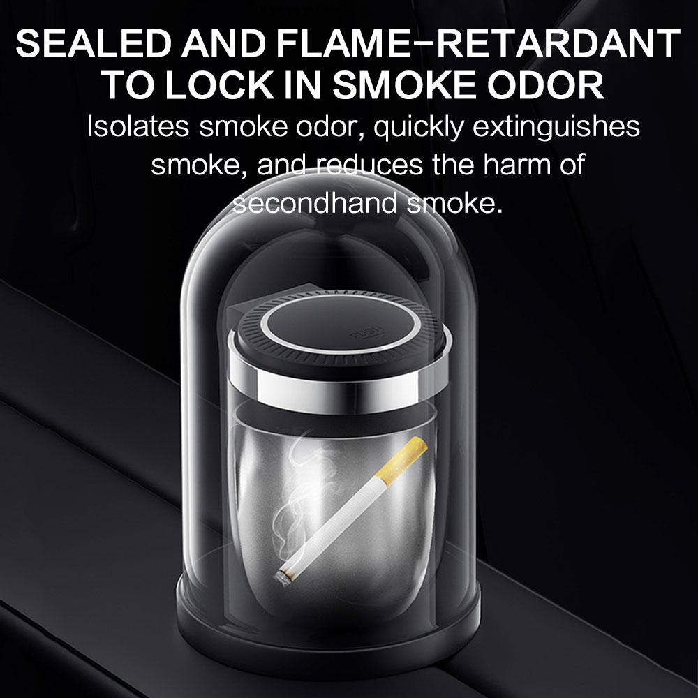 ที่เขี่ยบุหรี่ในรถยนต์พร้อมไฟ  - Vape Decoration บทวิจารณ์และราคา