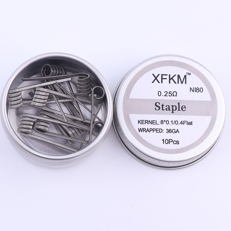 ใหม่ XFKM 10ชิ้น/กล่อง NI80ควา - Clapton Wire Pre Built บทวิจารณ์และราคา
