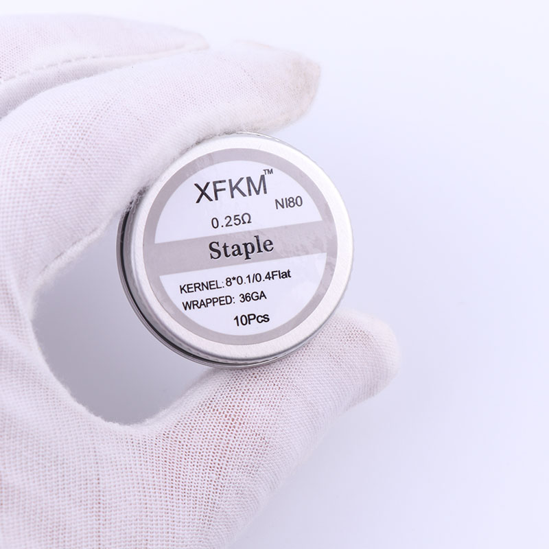 ใหม่ XFKM 10ชิ้น/กล่อง NI80ควา - Clapton Wire Pre Built บทวิจารณ์และราคา