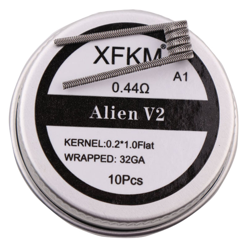 ขดลวด V2 xfkm แบบ NI80/A1/SS31 - Clapton Wire Pre Built บทวิจารณ์และราคา